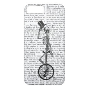 Skeleton on Unicycle iPhone 8 Plus/7 Plus Case