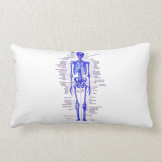 skeleton pillow