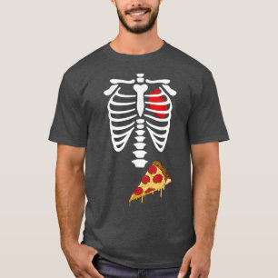 Skeleton Pizza Xray I Heart (love) Pizza 29415163 T-Shirt