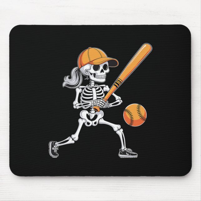 Skeleton Play Softll Halloween Costume For Men Boy Mouse Pad (Front)
