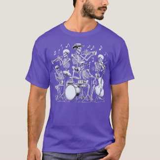 skeleton playing guitar perfect for any music love T-Shirt