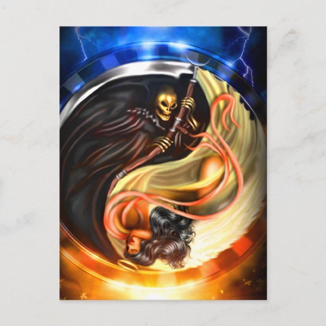 Skeleton Postcard (Front)