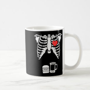 Skeleton Pregnancy Burger Beer Shirt Xray Coffee Mug