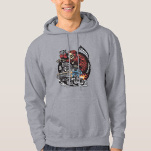Skeleton racing hoodie