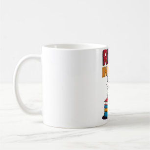 Skeleton Reading Books - Read In Peace Funny Bookw Coffee Mug