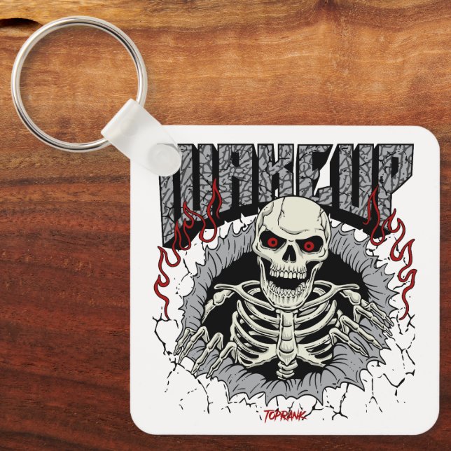 Skeleton Resurgence Poster Key Ring (Front)