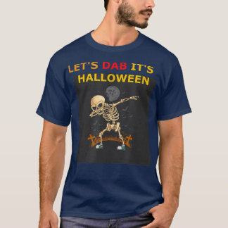 Skeleton Rib Cage Dab Skeleton Halloween Costume T-Shirt