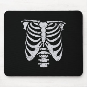 Skeleton Rib Cage Easy Halloween Costume Ribcage S Mouse Pad