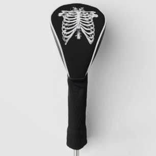 Skeleton Rib Cage Halloween Costume Golf Head Cover