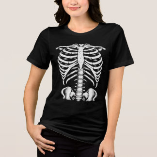 Skeleton Rib Cage Tri-Blend Shirt