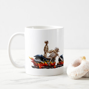 Skeleton Rider Coffee Mug