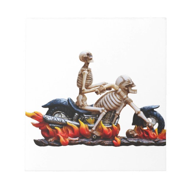 Skeleton Rider Notepad (Front)