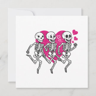 Skeleton Runner Gift Cushion, Valentine's Day Gift Holiday Card