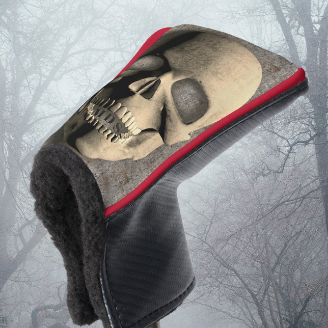 Skeleton Skull Golf Head Putter Cover (Creator Uploaded)