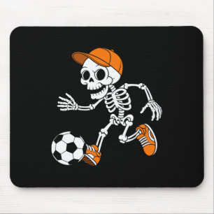 Skeleton Soccer Halloween Costume Funny Footbyll M Mouse Pad