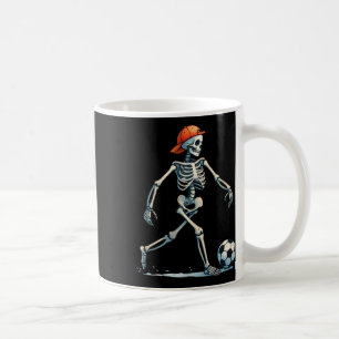 Skeleton Soccer Halloween Costume Funny Men Boys K Coffee Mug