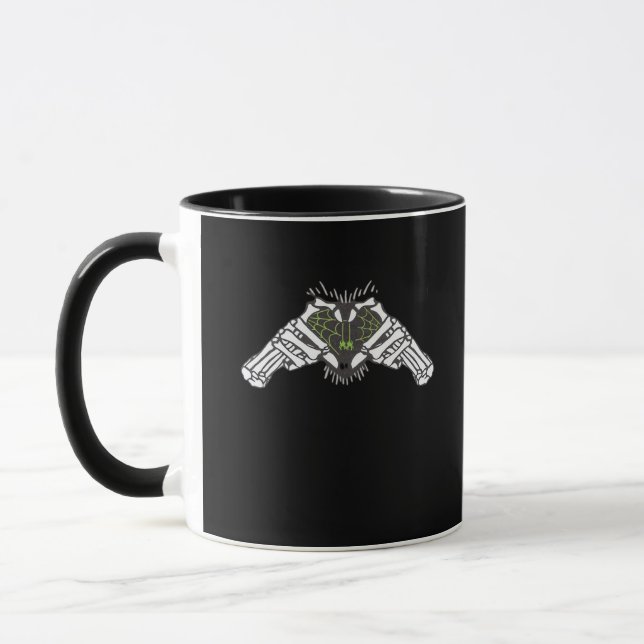 Skeleton Spider Heart Mug (Left)