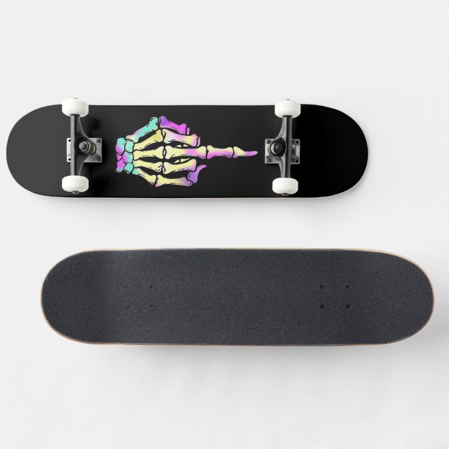  Skeleton Swagger Edition Skateboard (Horz)