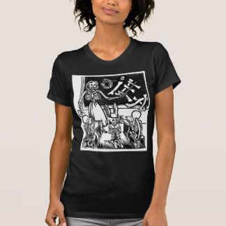 Skeleton Teacher and Students "Day of the Dead" T-Shirt