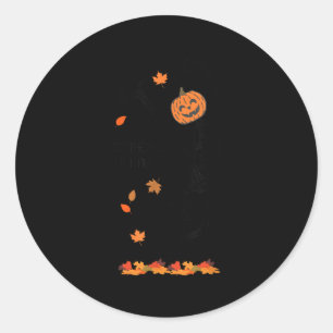 Skeleton Tis The Season For Lates Meditation Hallo Classic Round Sticker