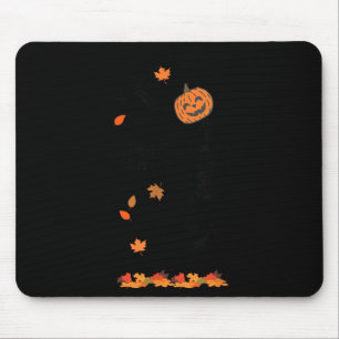 Skeleton Tis The Season For Lates Meditation Hallo Mouse Pad