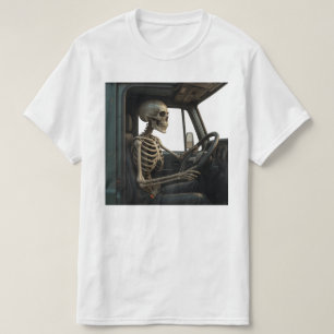 Skeleton Truck Driver Men's Value T-Shirt
