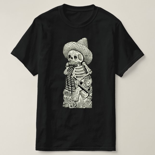 Skeleton Vintage Graphic T-Shirt (Design Front)
