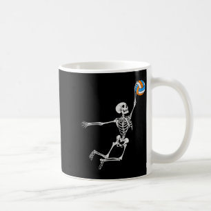Skeleton Volleyball Halloween Costume Boys Teens G Coffee Mug