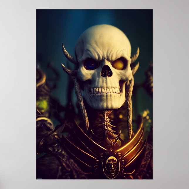 Skeleton warrior poster (Front)