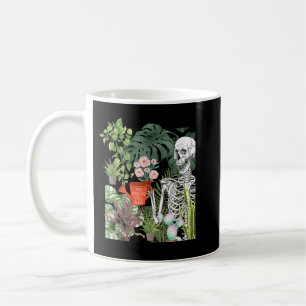 Skeleton Water Plant You Make Me Feel Alive Garden Coffee Mug