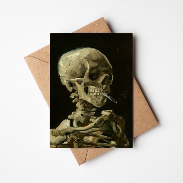 Skeleton with Burning Cigarette | Vincent van Gogh (Creator Uploaded)
