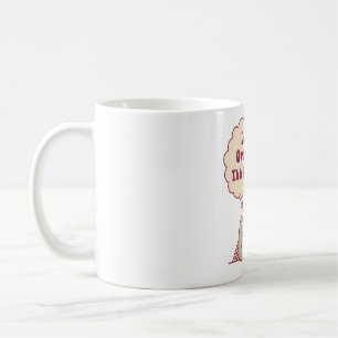 Skeleton With Cobwebs Let Me Overthink This To Dea Coffee Mug