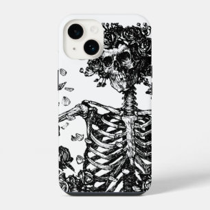 Skeletons and Roses iPhone 14 Case