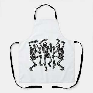 Skeletons are Dancing and Feeling Good Vibe Apron