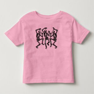 Skeletons are Dancing and Feeling Good Vibe Toddler T-Shirt