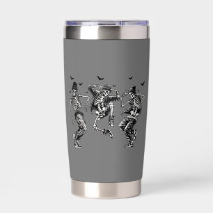 Skeletons Break Dancing Insulated Tumbler
