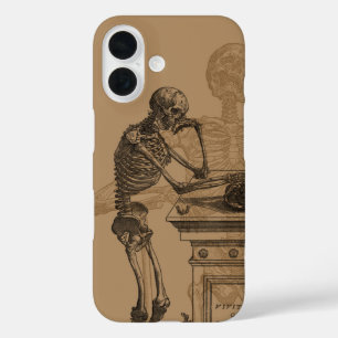 +[ Skeletons & Death ]+ iPhone 16 Case
