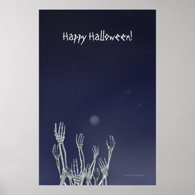 Skeletons - Halloween Poster (Front)