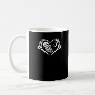 Skeletons Heart Hands Coffee Mug