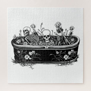 Skeletons in the coffin jigsaw puzzle