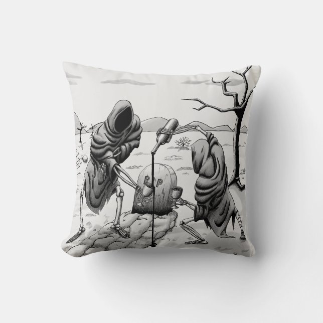 Skeletons in the desert cushion (Front)