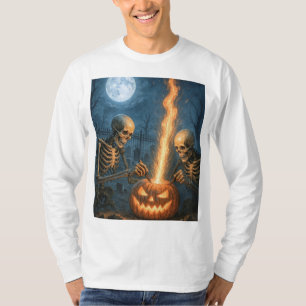 Skeletons Night Out – Long Sleeve Unisex T-Shirt