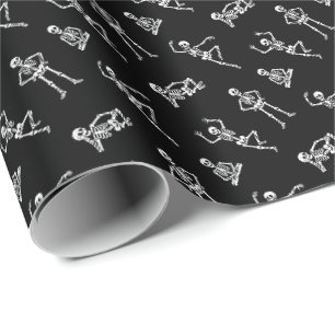 Skeletons Wrapping Paper