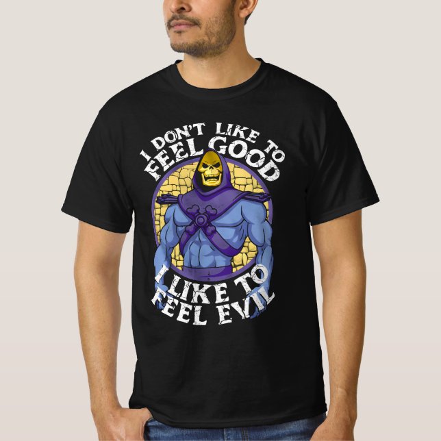 " Skeletor Mens Cartoon" T-Shirt (Front)