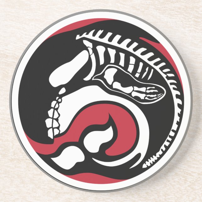 skelewhale coaster (Front)