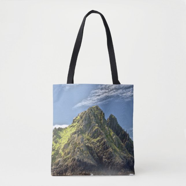 Skellig Michael Ireland T-Shirt Tote Bag (Front)