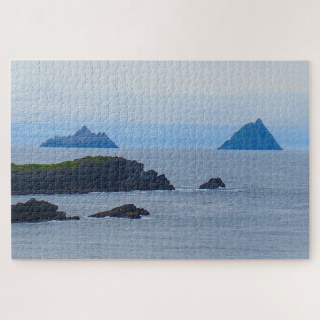 Skellig Michael  Skellig Islands Kerry. Jigsaw Puzzle (Horizontal)