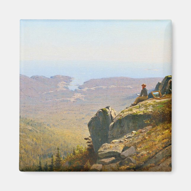 Sketch at the Mount by Sanford Robinson Gifford  Magnet (Front)