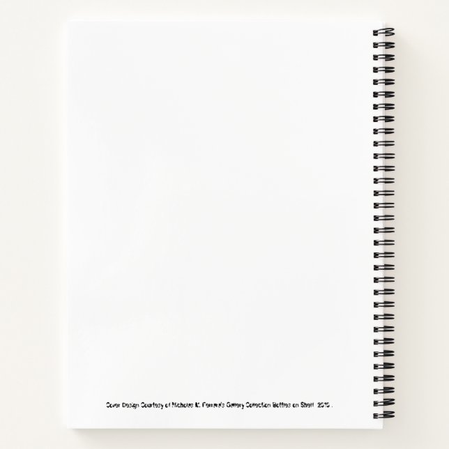 Sketch Book, Sketch Pad, Drawing, Sketch Journal (Back)