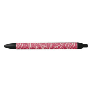 Sketch curves black ink pen